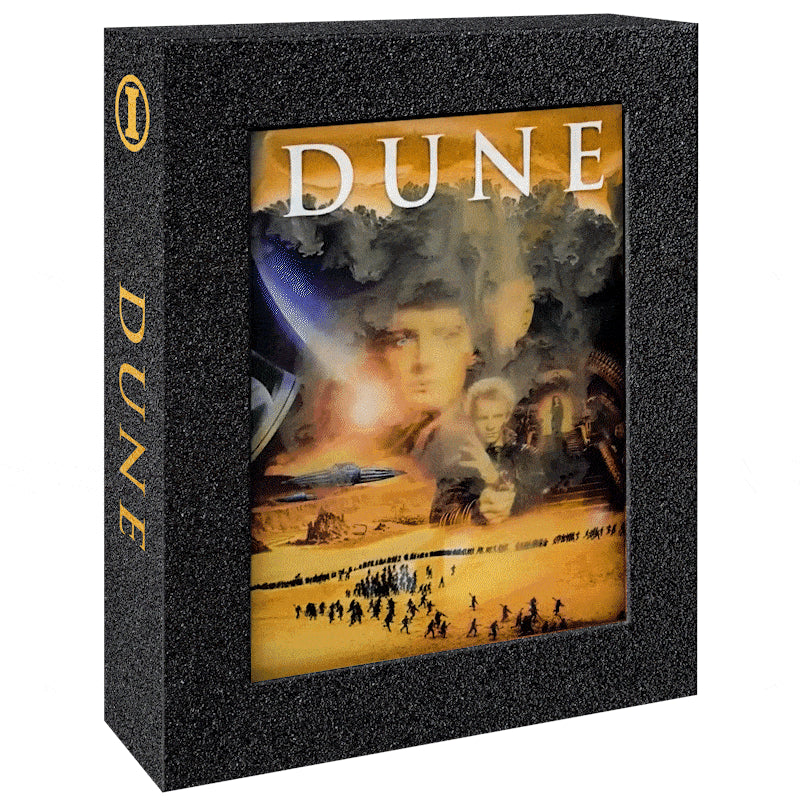 Front animated sandbox cover of Dune (1984) Limited Edition Sandbox [4K Ultra HD + Blu-ray] (Australian Import)