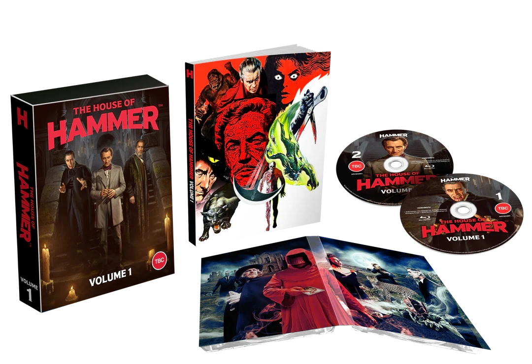 Box contents of The House of Hammer: Volume 1 (UK Import) [Blu-ray]
