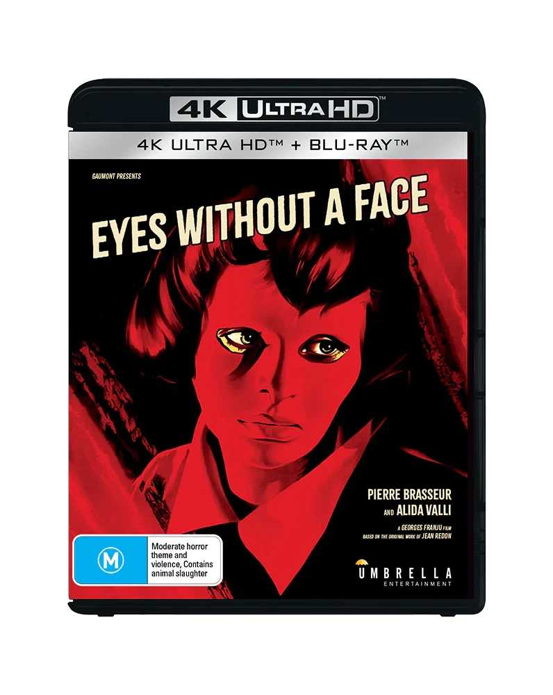 Front case of Eyes Without A Face (1960) Collector's Edition [4K Ultra HD + Blu-ray] (Australian Import)