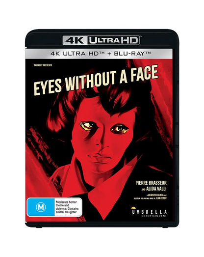 Front case of Eyes Without A Face (1960) Collector's Edition [4K Ultra HD + Blu-ray] (Australian Import)