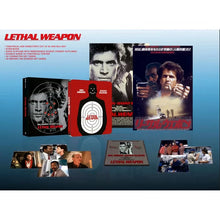 Box contents of Lethal Weapon Collector's Edition Steelbook (UK Import) [4K Ultra HD + Blu-ray]