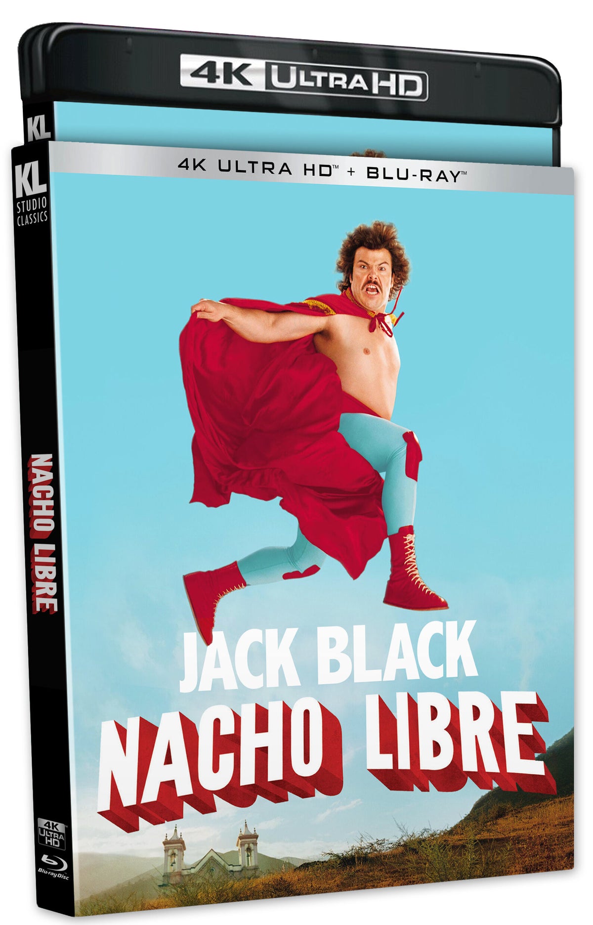 Front slipcover of Nacho Libre [4K Ultra HD + Blu-ray]