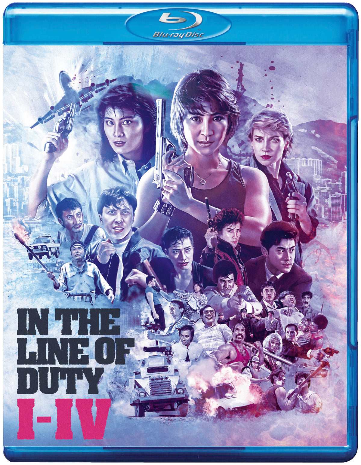 Front cover of In The Line Of Duty I-IV [Blu-ray]