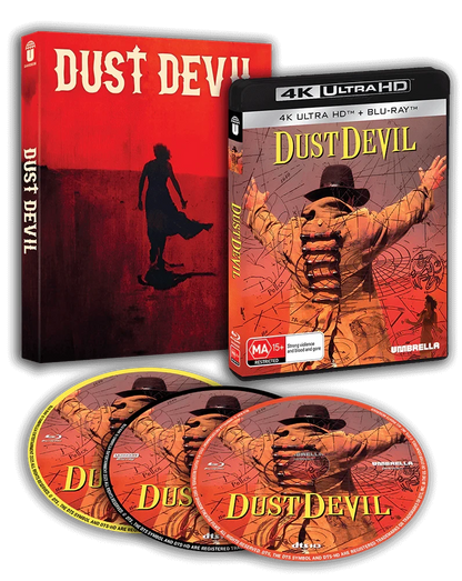 Box contents of Dust Devil (1992) [4K Ultra HD + Blu-ray]