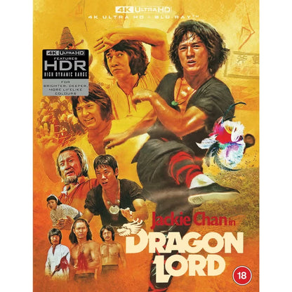 Front cover of Dragon Lord - Deluxe Limited Edition (UK Import) [4K Ultra HD + Region B Blu-ray]