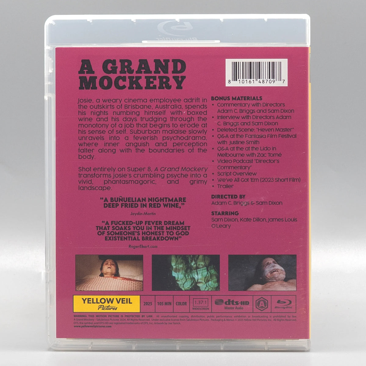 Back case of A Grand Mockery [Blu-ray]