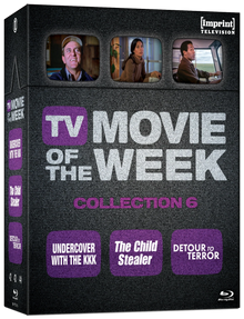 Front cover of TV Movie Of The Week Collection Six Limited Edition 3-Disc Hardbox [Blu-ray] (Australian Import)