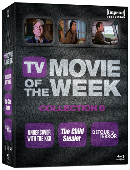 Front cover of TV Movie Of The Week Collection Six Limited Edition 3-Disc Hardbox [Blu-ray] (Australian Import)