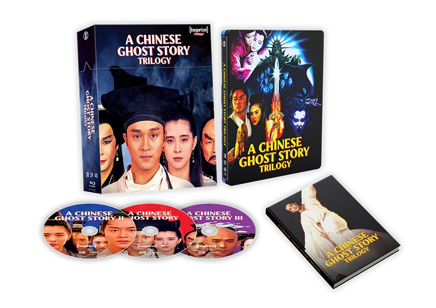 Box contents of A Chinese Ghost Story Trilogy Limited Edition Hardbox [Blu-ray] (Australian Import)