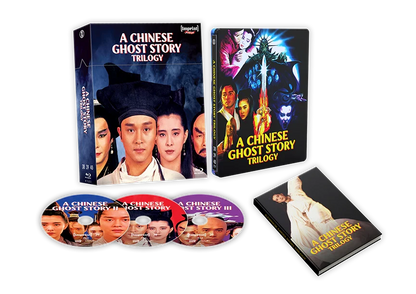 Box contents of A Chinese Ghost Story Trilogy Limited Edition Hardbox [Blu-ray] (Australian Import)