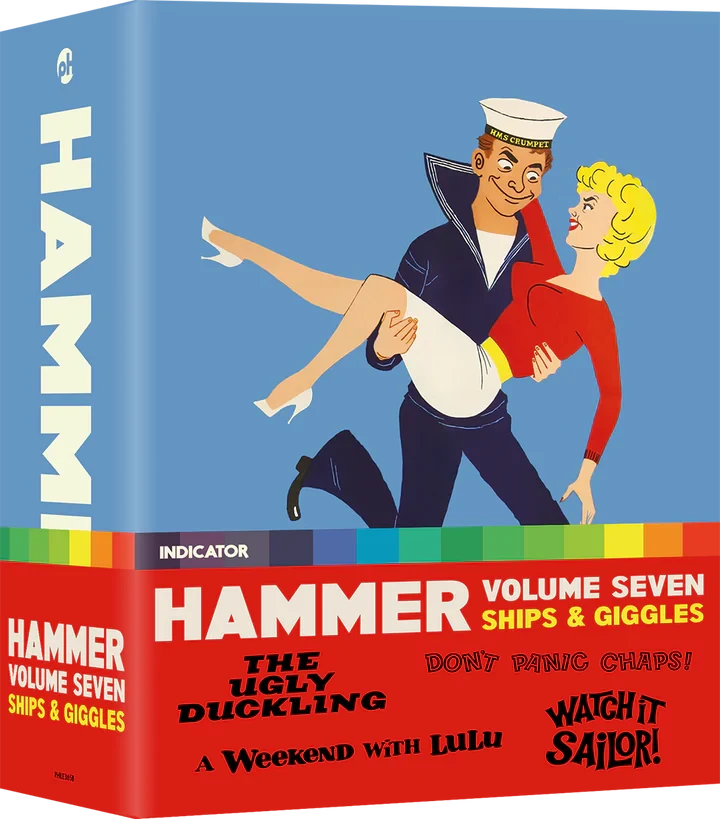 3D art of Hammer Volume Seven: Ships & Giggles Limited Edition (UK Import) [Region B Blu-ray]