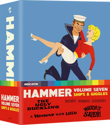 3D art of Hammer Volume Seven: Ships & Giggles Limited Edition (UK Import) [Region B Blu-ray]