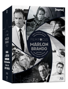 Front cover of Film Focus: Marlon Brando - Volume One (1957 – 1967) Limited Edition Hardbox [Blu-ray] (Australian Import)