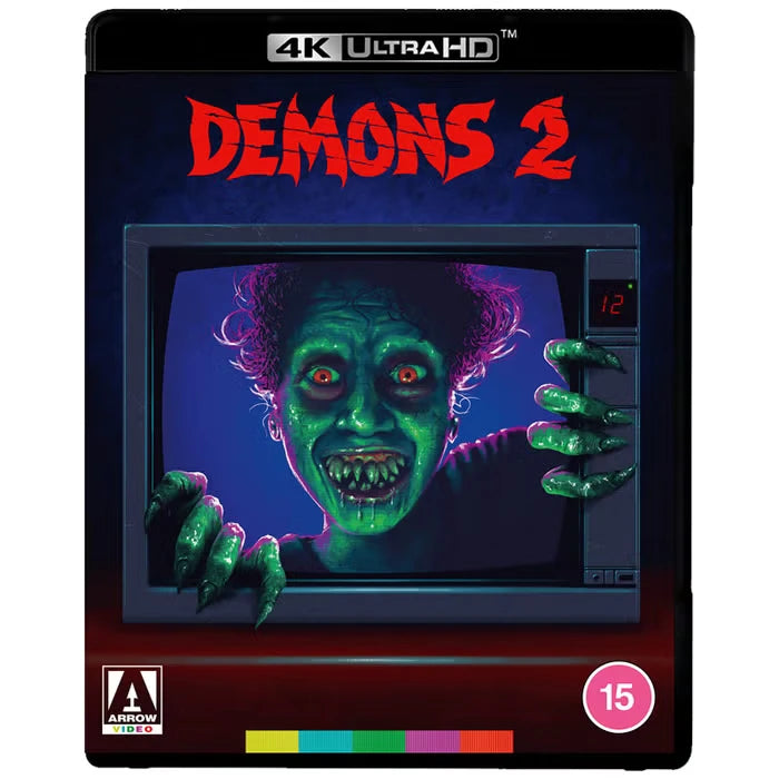 Front cover of Demons 2 (UK Import) [4K Ultra HD + Region B Blu-ray]