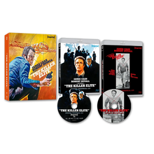 Box contents of The Killer Elite (1975) Limited Edition Hardbox [Blu-ray] (Australian Import)