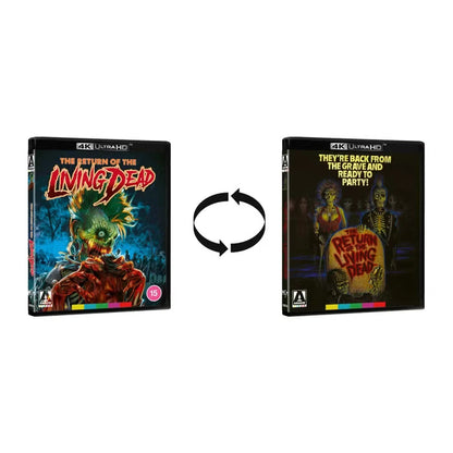 Reversible cover of The Return of the Living Dead (UK Import) [4K Ultra HD]