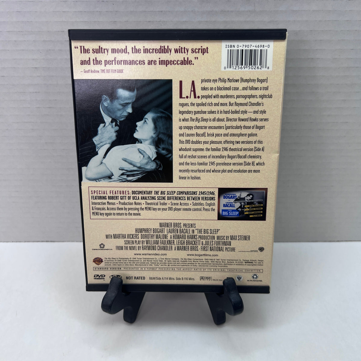 Back cover of Pre-Owned | The Big Sleep [DVD]
