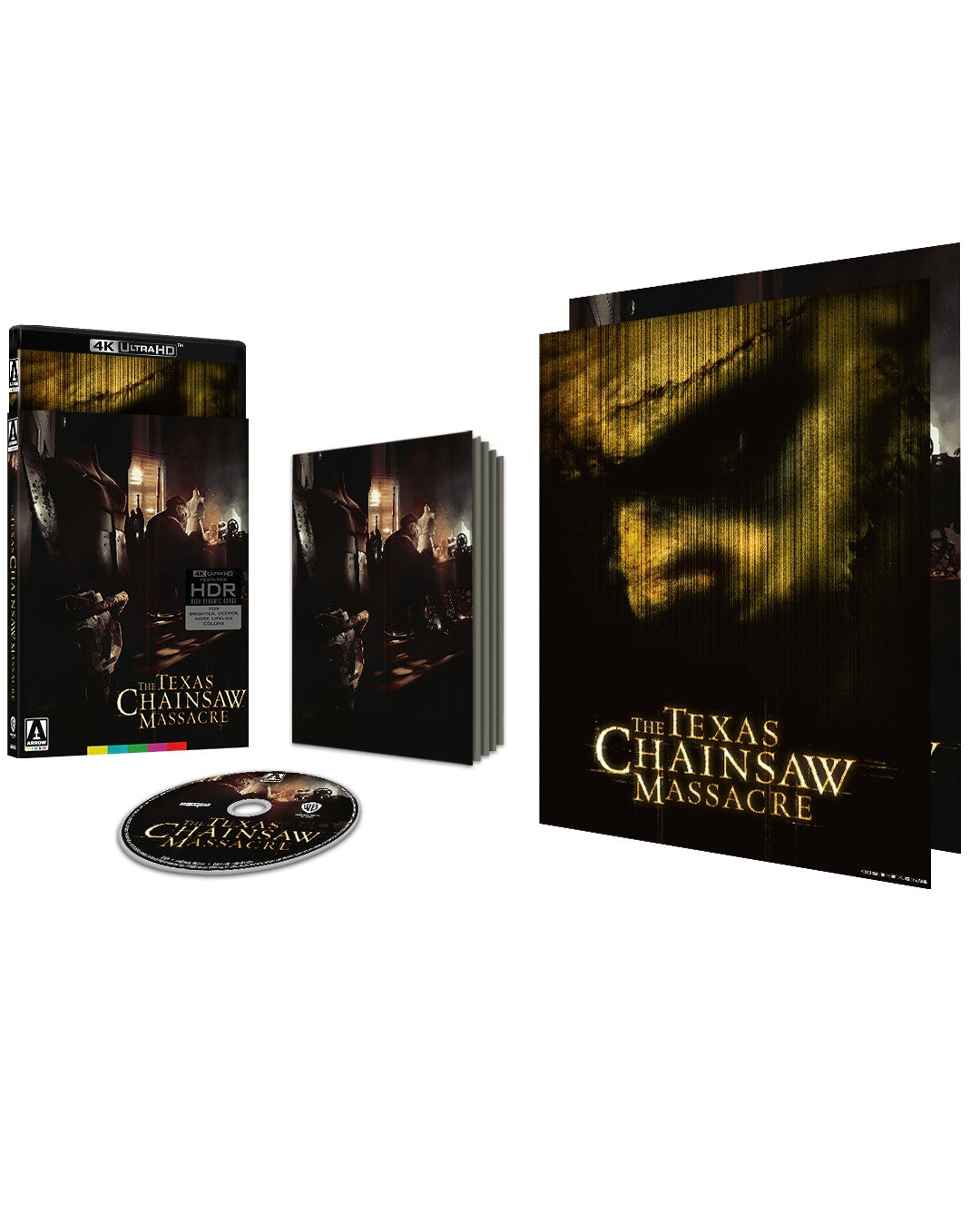 Box contents of The Texas Chainsaw Massacre [Limited Edition] [4K Ultra HD]