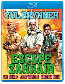 Front cover of Escape From Zahrain [Blu-ray]
