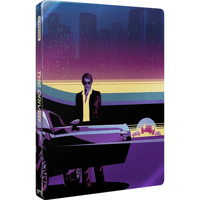 Front cover of The Driver (1978) Limited Edition Steelbook (UK Import) [4K Ultra HD + Region B Blu-ray]