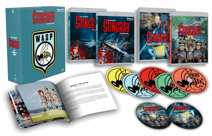 Box contents of Stingray: The Complete Series (1964) Limited Edition Hardbox [Blu-ray] (Australian Import)