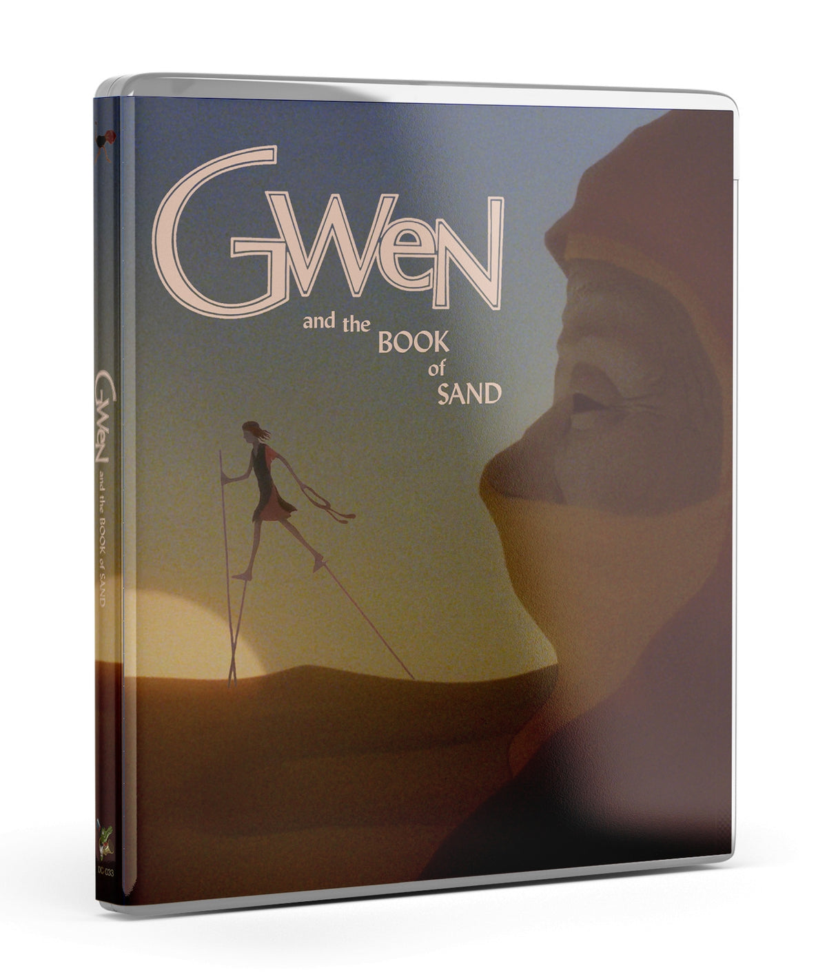 3D art of Gwen And The Book Of Sand [4K Ultra HD + Blu-ray]