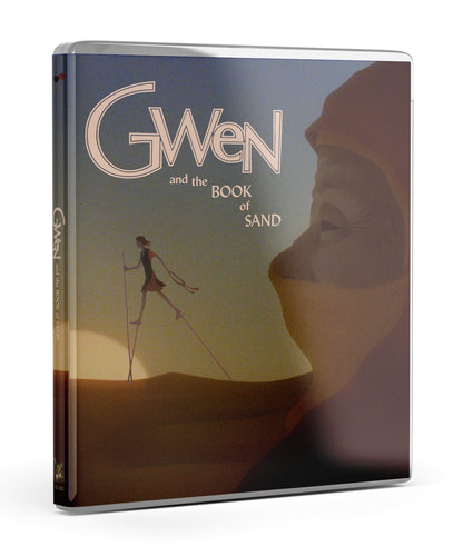 3D art of Gwen And The Book Of Sand [4K Ultra HD + Blu-ray]