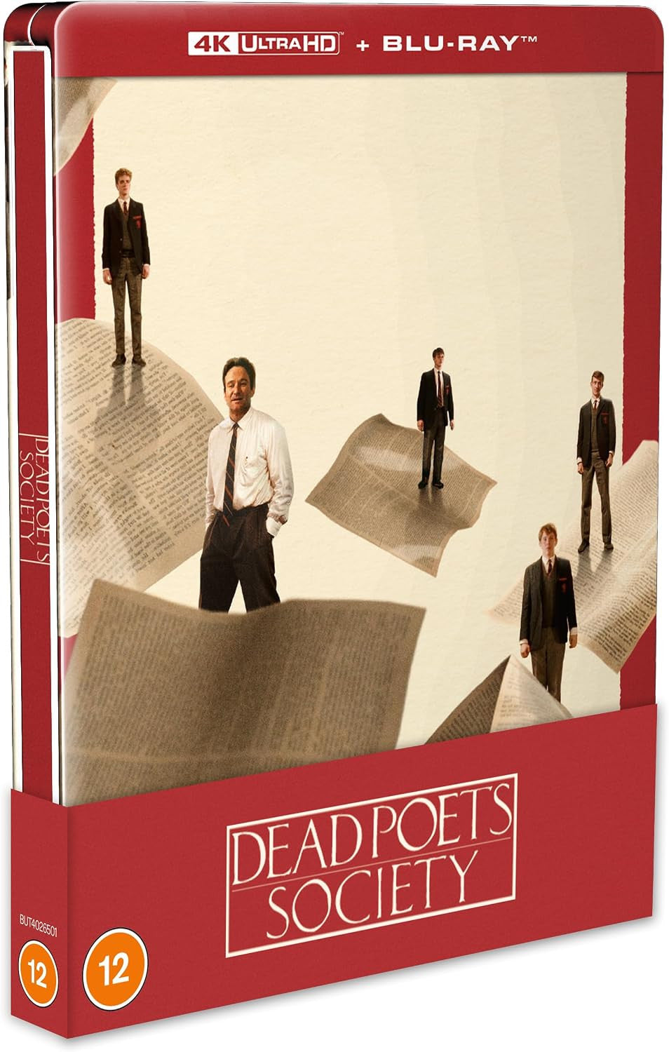 Front cover of Dead Poets Society Limited Edition Steelbook (UK Import) [4K Ultra HD + Blu-ray]