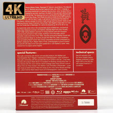 Back slipcase of Drop Zone [4K Ultra HD + Blu-ray Set]