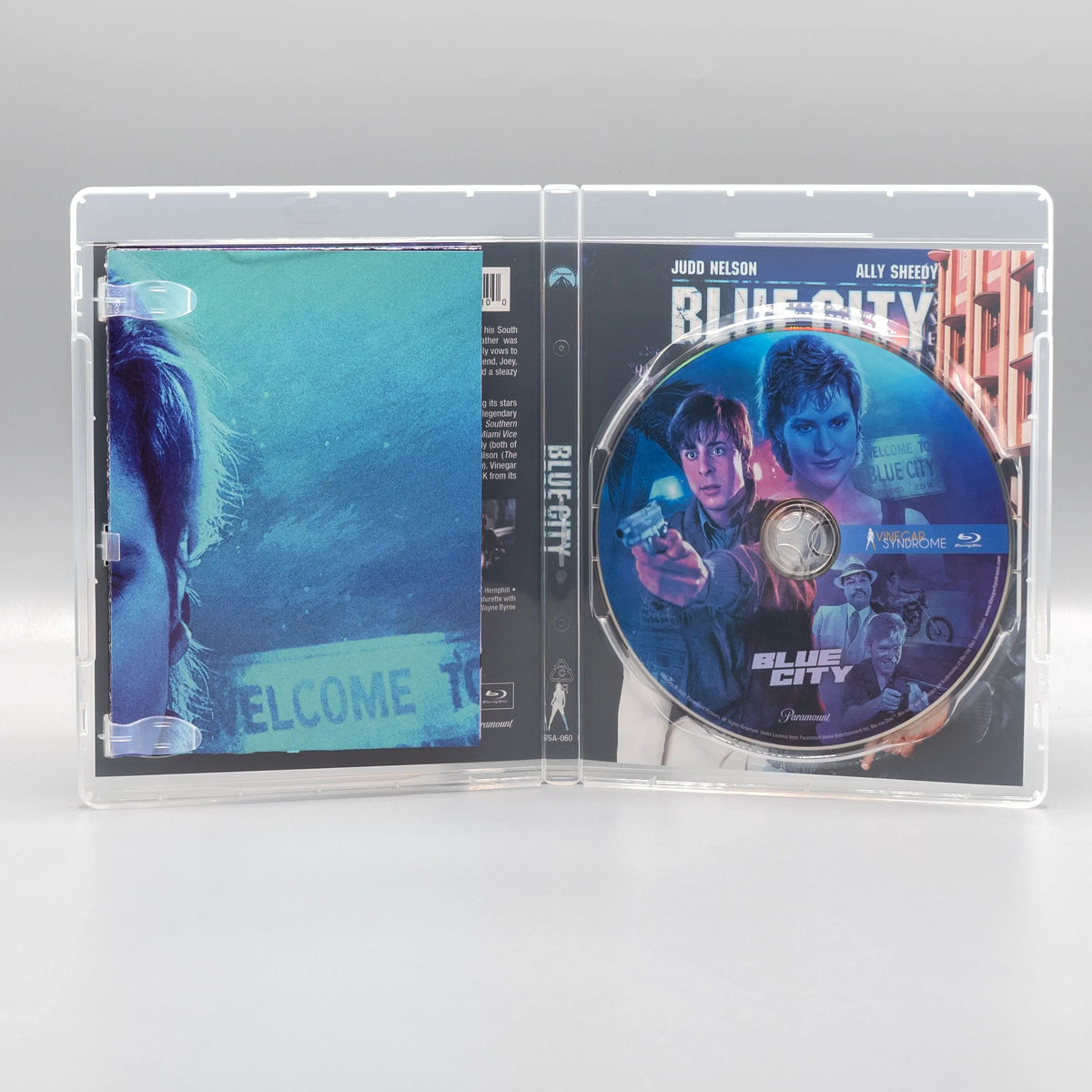 Open case of Blue City [Blu-ray]