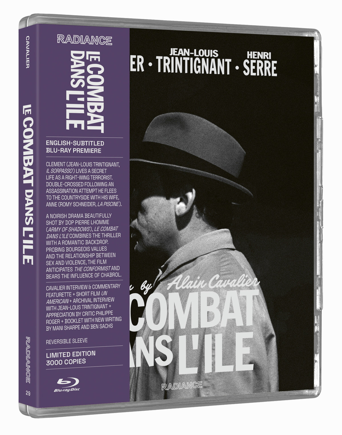Front cover of Le Combat Dans L'ile Limited Edition [Blu-ray]