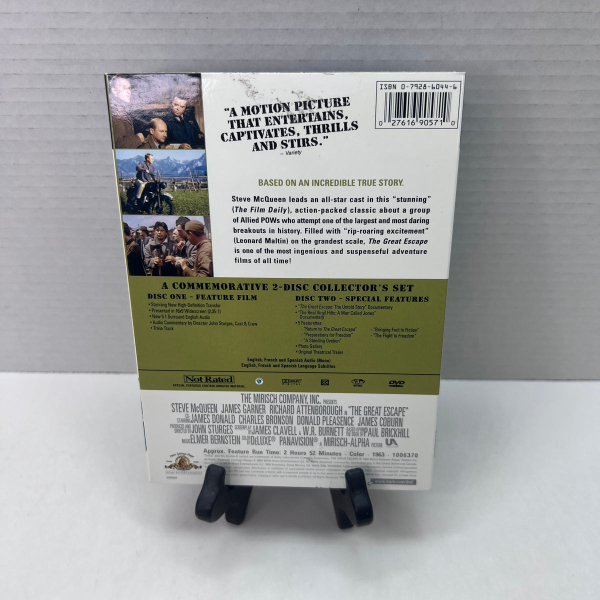 Back cover of Pre-Owned | The Great Escape [DVD]