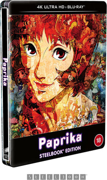 Front cover of Paprika Limited Edition Steelbook (UK Import) [4K Ultra HD + Blu-ray]