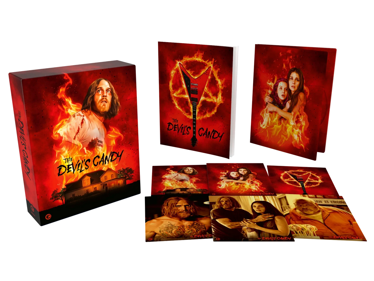 Box contents of The Devil's Candy Limited Edition (UK Import) [4K Ultra HD + Region B Blu-ray]