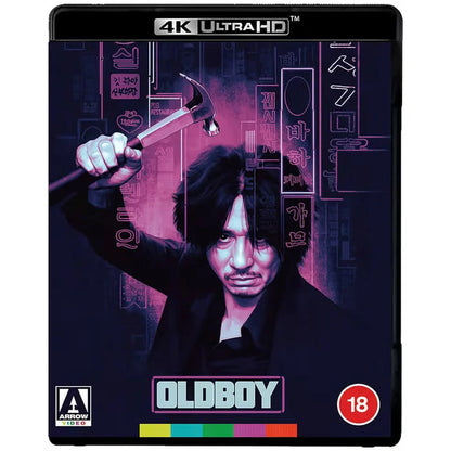 Front cover of Oldboy (UK Import) [4K Ultra HD + Region B Blu-ray]