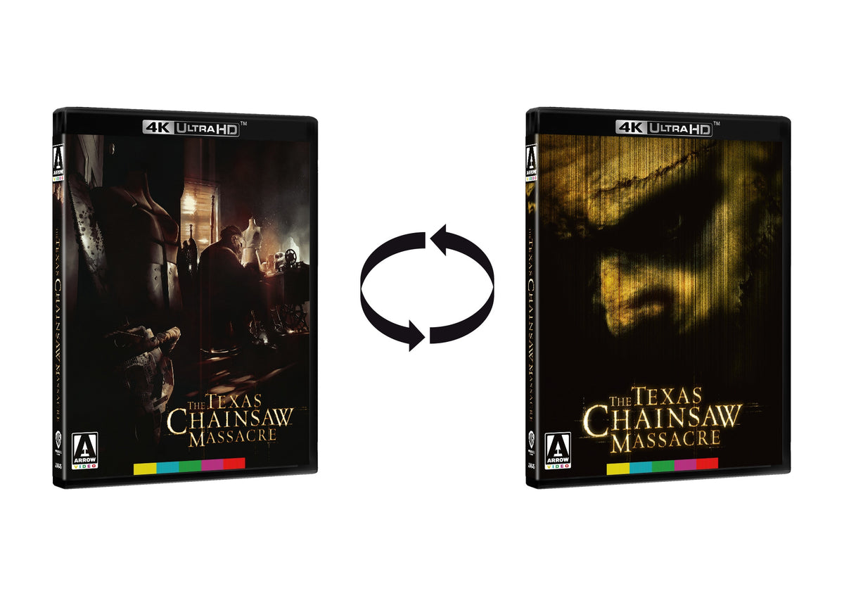 Reversible slipcover of The Texas Chainsaw Massacre [Limited Edition] [4K Ultra HD]