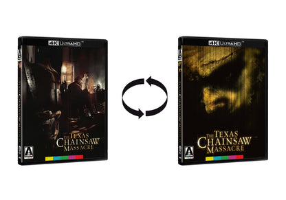 Reversible slipcover of The Texas Chainsaw Massacre [Limited Edition] [4K Ultra HD]