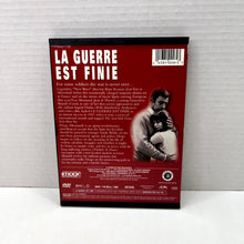 Back cover of La Guerre est finie (Dubbed) [DVD]