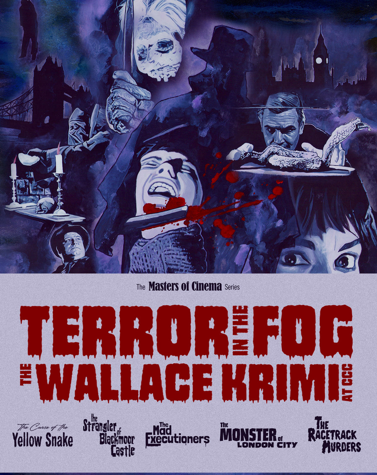 Front cover of Terror In The Fog: The Wallace Krimi At CCC [Blu-ray]