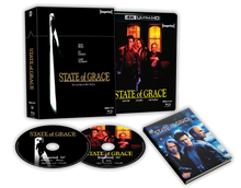 Box contents of State Of Grace (1990) Limited Edition Hardbox [4K Ultra HD + Blu-ray] (Australian Import)