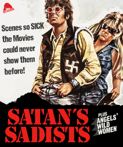 Front cover of Satan's Sadists/Angels' Wild Women [Blu-ray]