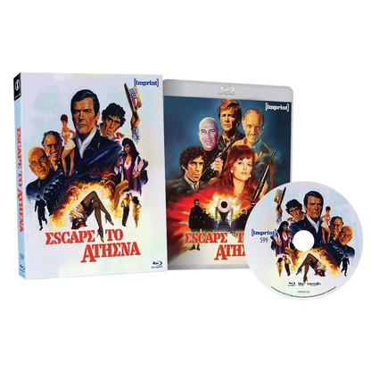 Packshot of Escape to Athena (1979) Limited Edition [Blu-ray]
