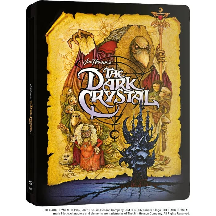 Front cover of The Dark Crystal Limited Edition Steelbook (UK Import) [4K Ultra HD + Region B Blu-ray]