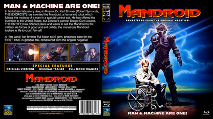 3D art of Mandroid (Remastered) [Blu-ray]