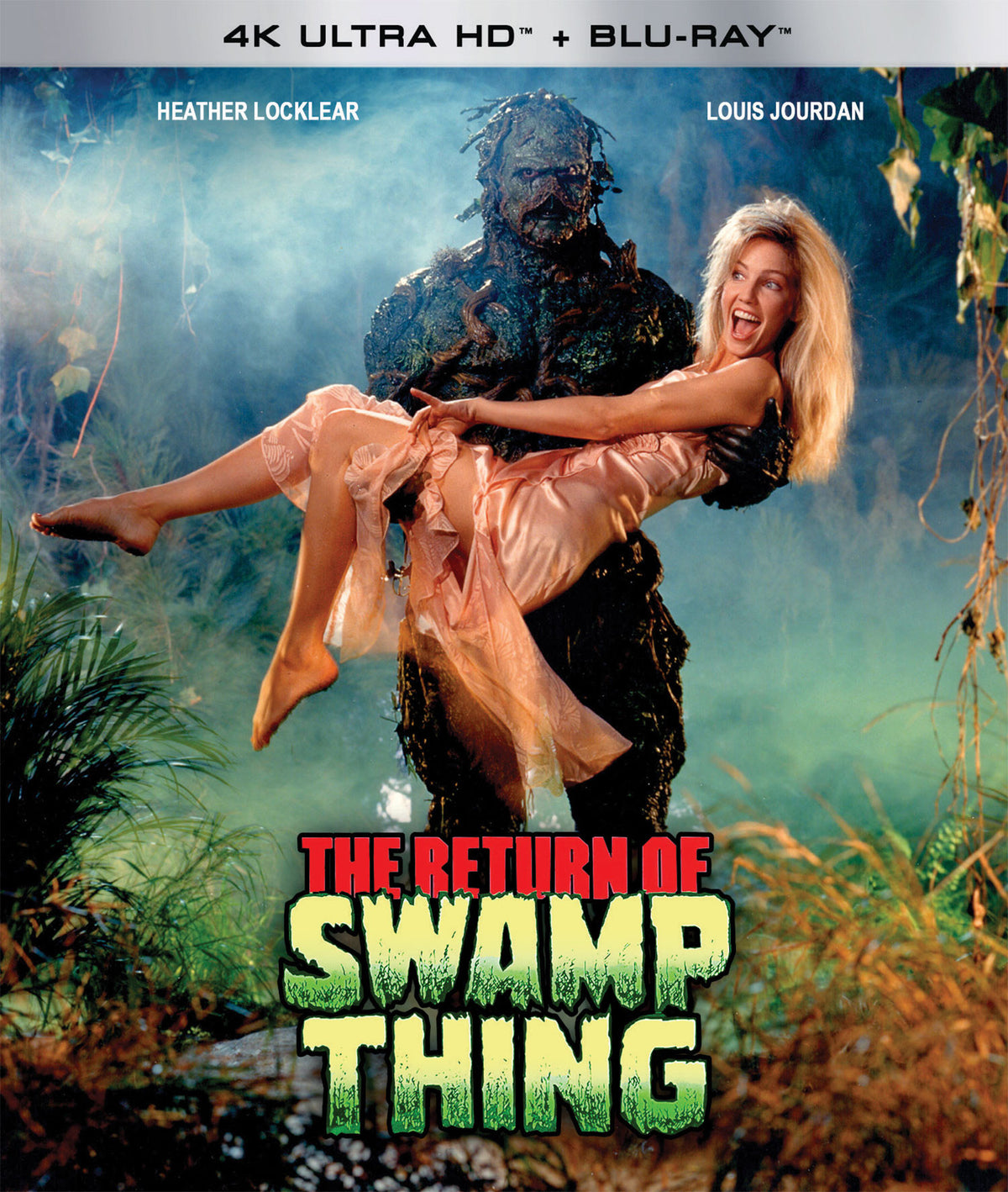 Front cover of The Return Of Swamp Thing [4K Ultra HD + Blu-ray]