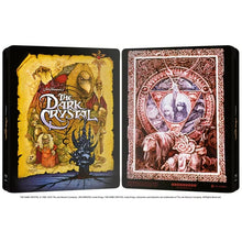 Full cover of The Dark Crystal Limited Edition Steelbook (UK Import) [4K Ultra HD + Region B Blu-ray]