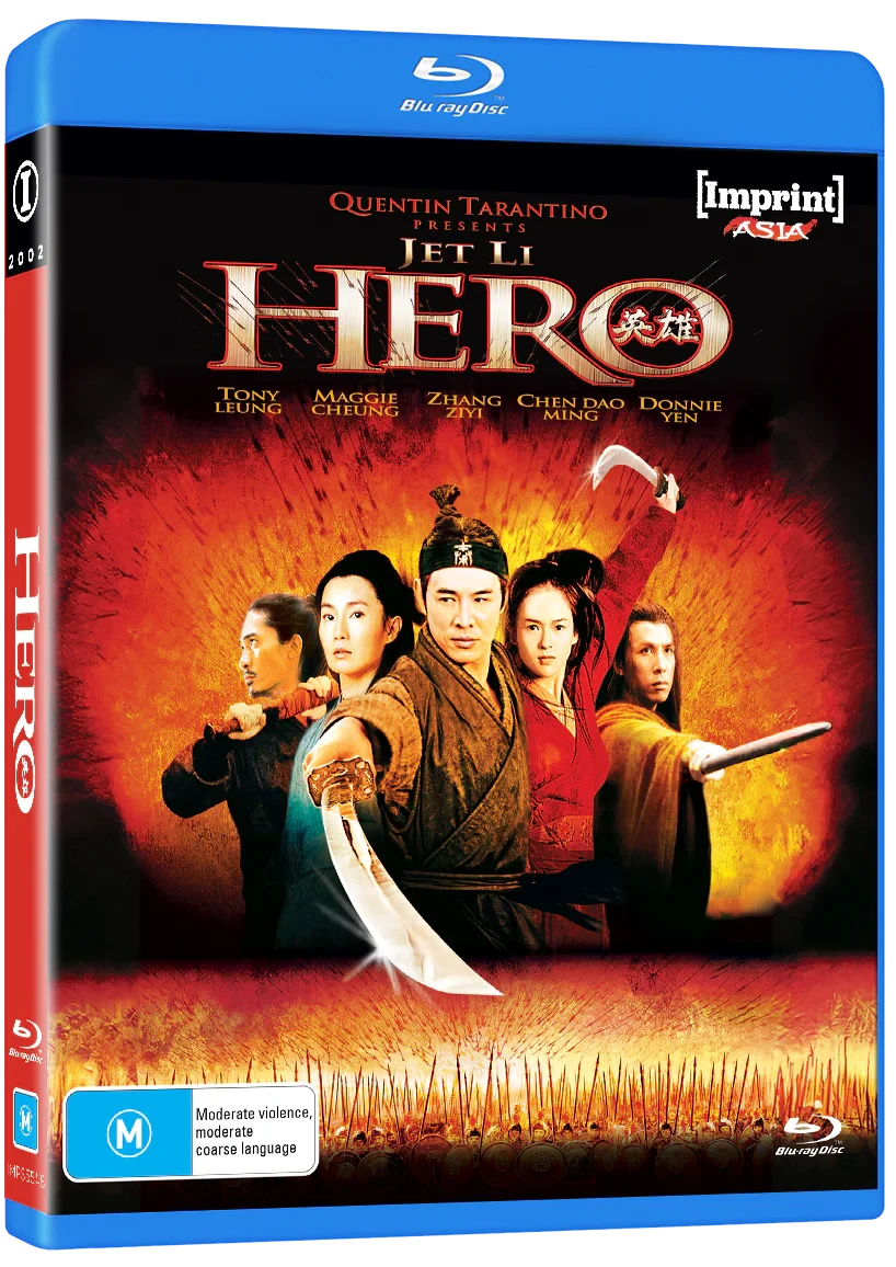 Front cover of Hero (2002) Standard Edition [Blu-ray]