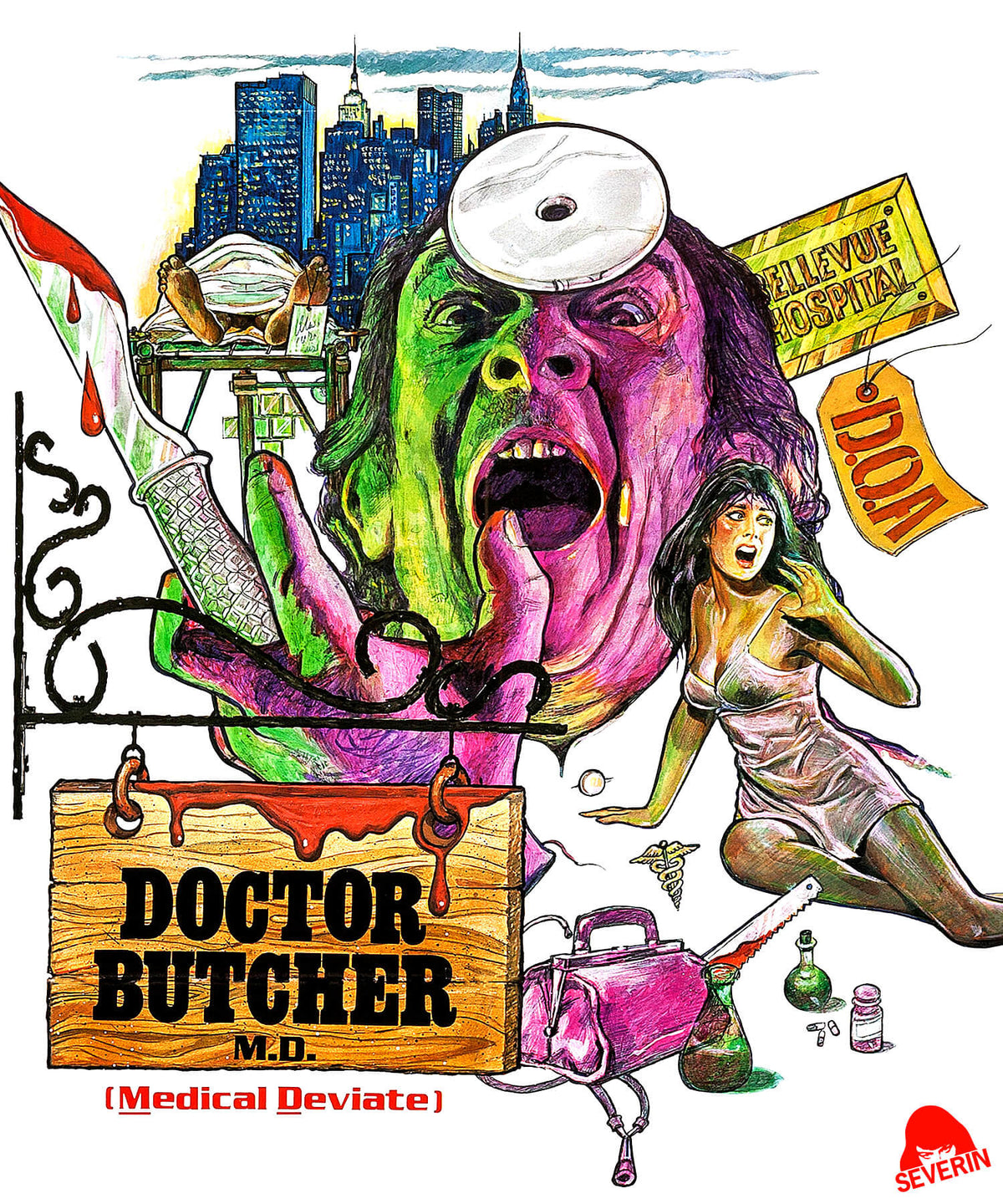 Front cover of Doctor Butcher M.D. / Zombie Holocaust [4K Ultra HD + Blu-ray]