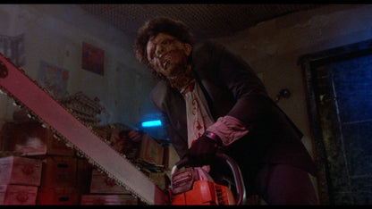 Screen grab 3 of The Texas Chainsaw Massacre 2 [4K Ultra HD + Blu-ray]