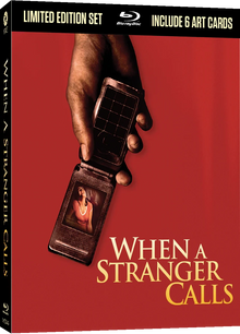 Front cover of When A Stranger Calls Limited Edition Lenticular Hardcase [Blu-ray] (Australian Import)